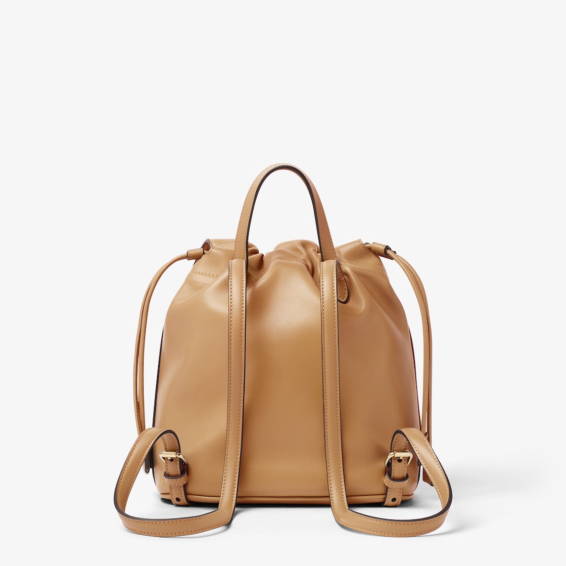 FENDI Backpack Cappuccino brown leather backpack - Image 3